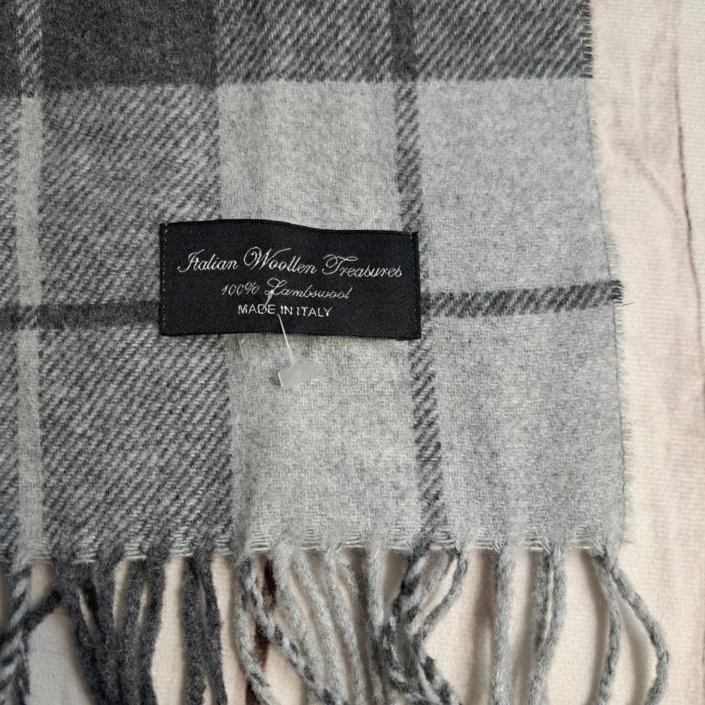 Italian Woolen Treasures 100% Lambswool Scarf